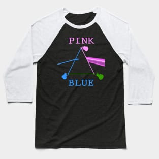 PINK BLUE - Dark Side of the Magic Baseball T-Shirt